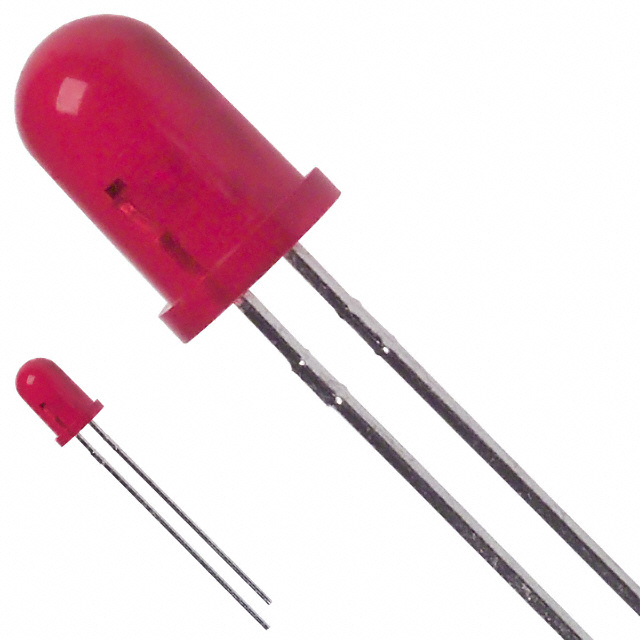 LED RED DIFFUSED T-1 3/4 T/H【SSL-LX5093SID】